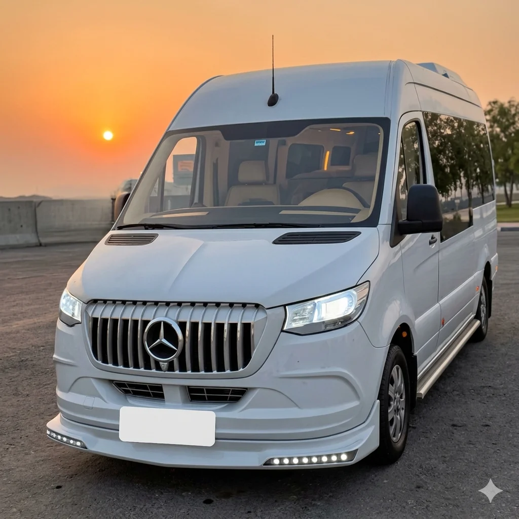 Mercedes Sprinter 2025 White luxury vehicle