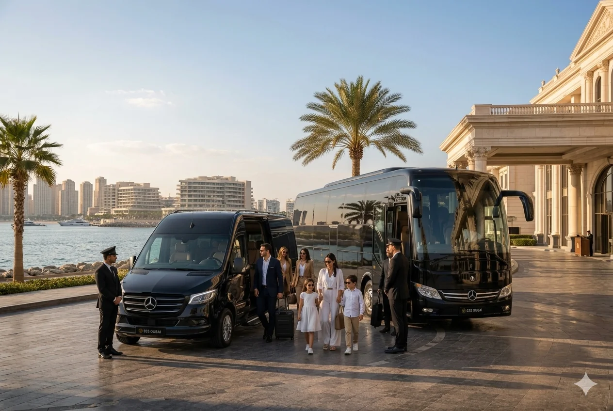 Luxury chauffeur vehicle Dubai