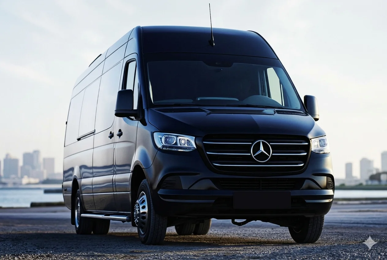 Mercedes Sprinter Black 17+Driver 2023